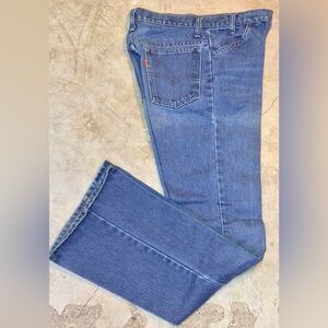 Vintage 1980 Levis Orange Tab 27x33 (27x31) 746 Flare Bootcut Jeans